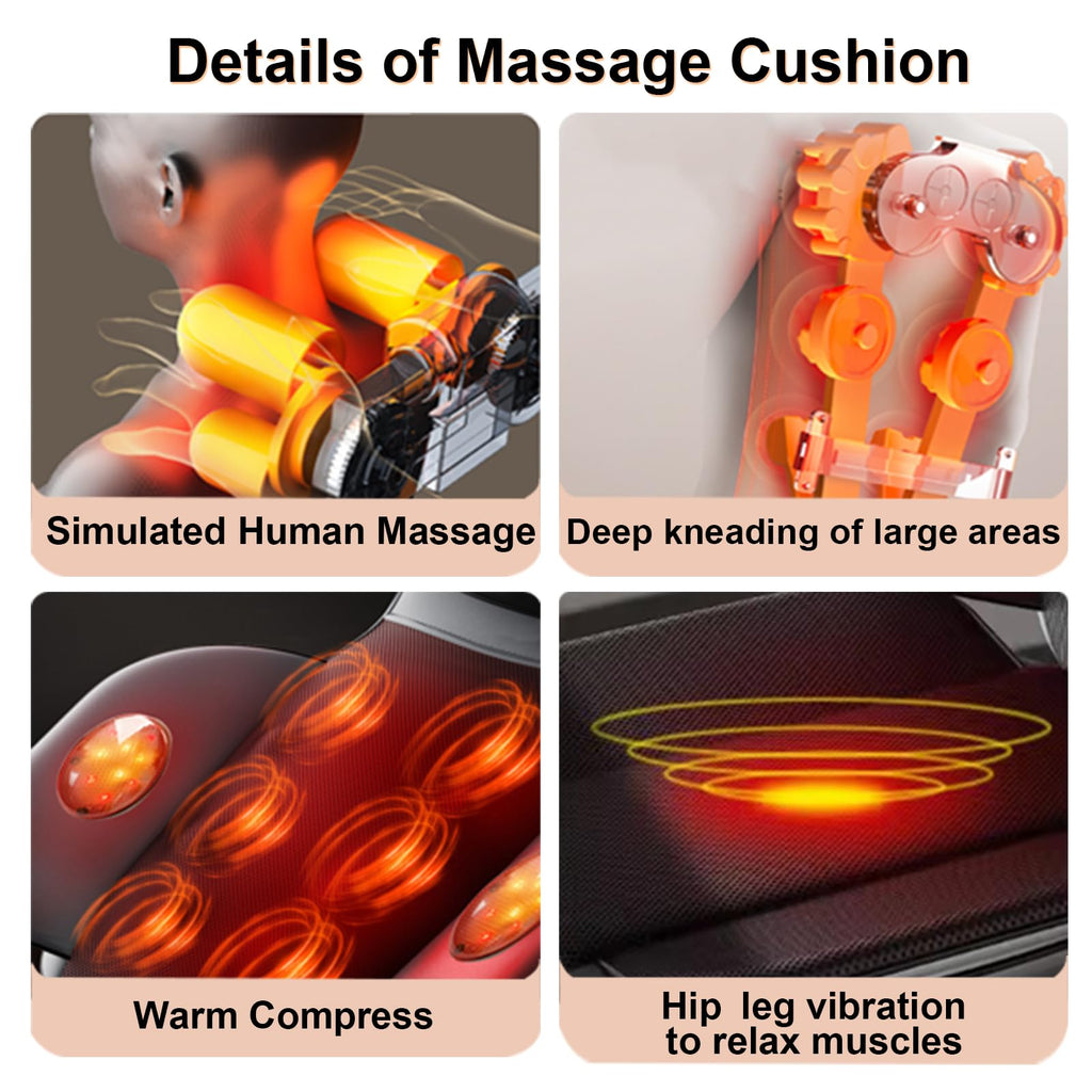 Shiatsu Back Massager with Heat H45743
