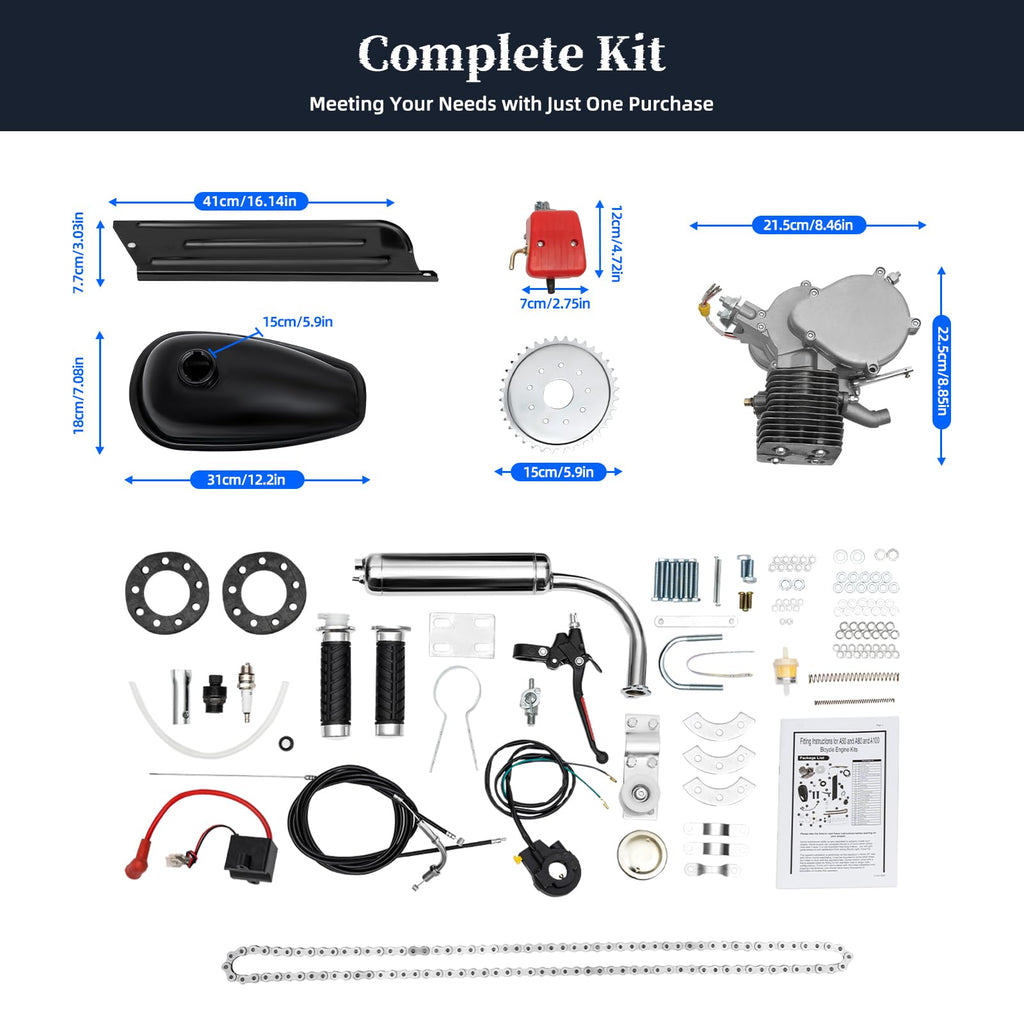 2 Stroke 100cc Bicycle Engine Kit L411312