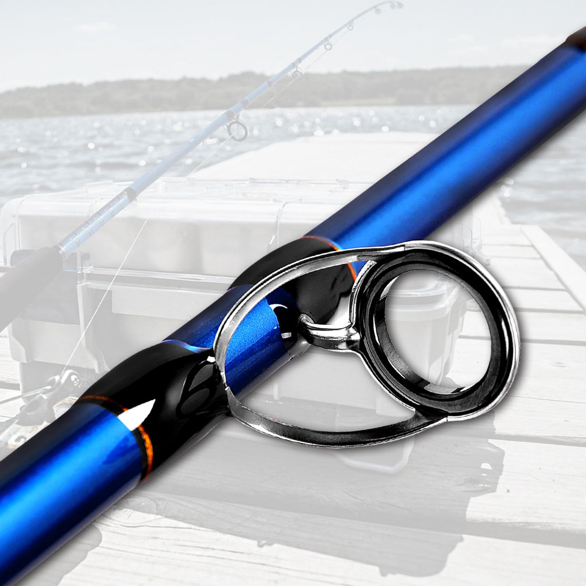 2-Piece Saltwater Spinning Fishing Rod S325
