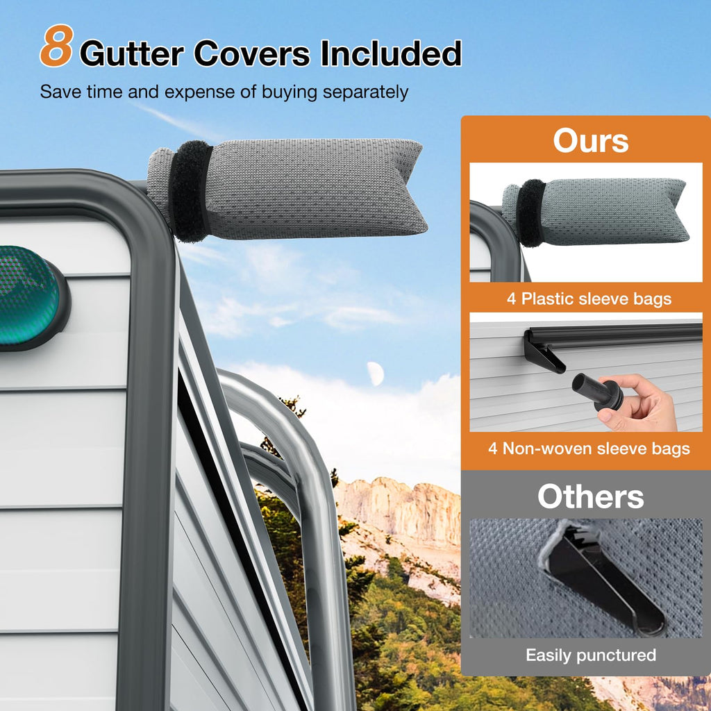 30-33FT Water-Resistant Travel Trailer RV Cover Y7132