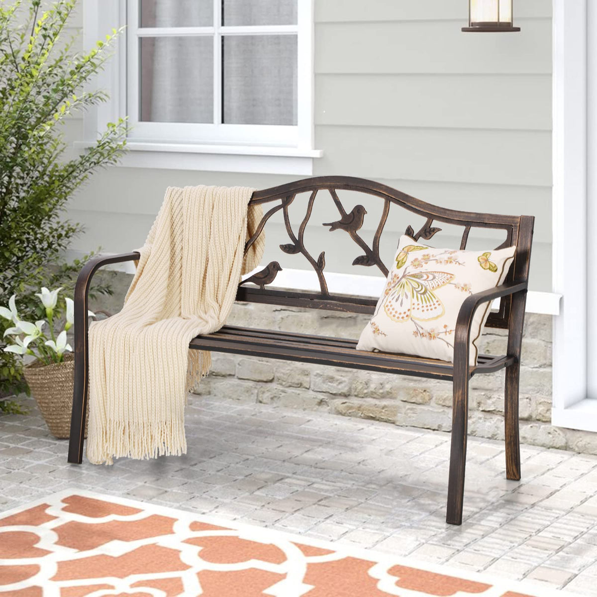 50 Inches Outdoor Bench P7029