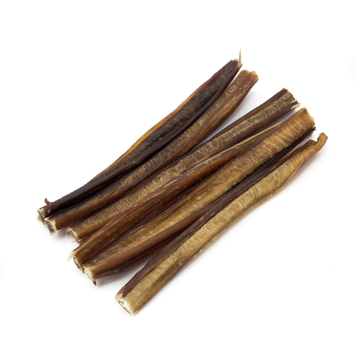 6 Inch Thin Bully Sticks 24 Count Natural Dog Treats E1868