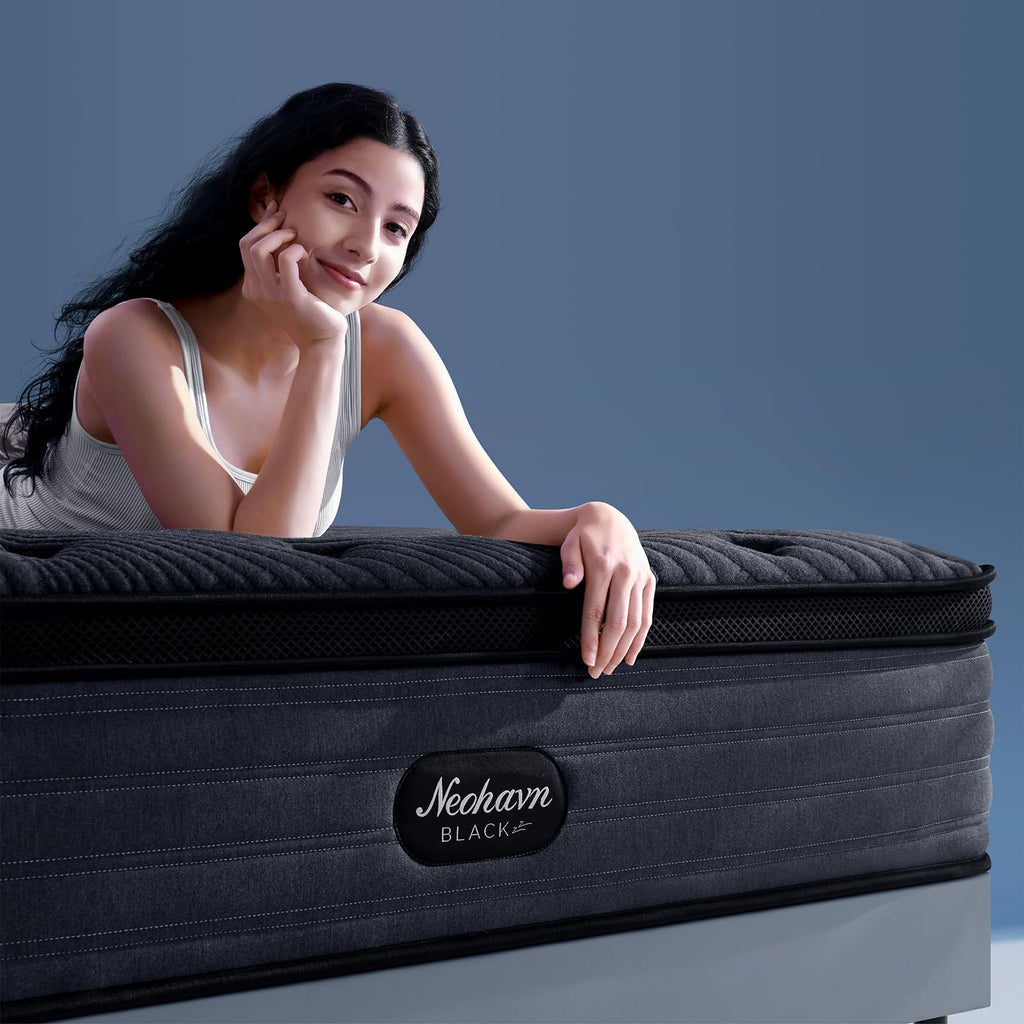 Full XL 12 Inch Cooling Gel Memory Foam Hybrid Mattress G431784