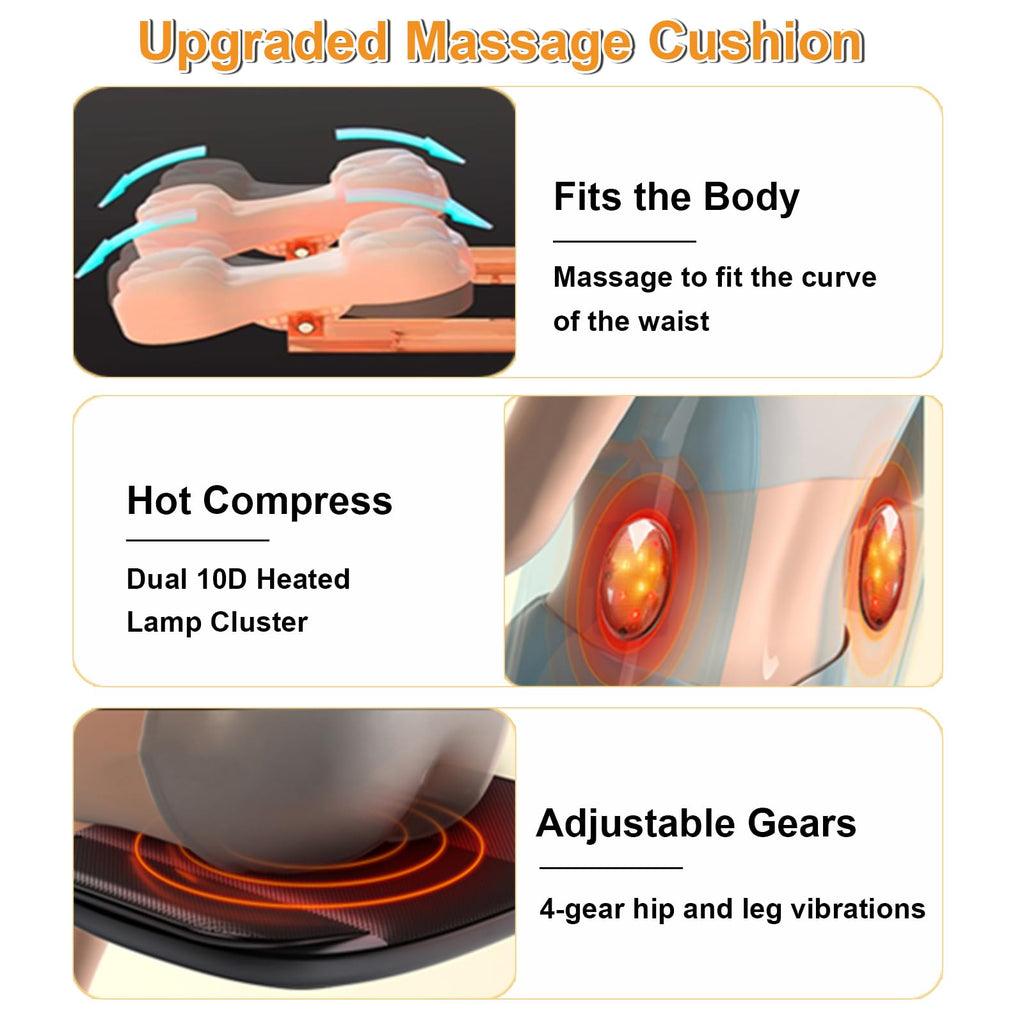 Shiatsu Back Massager with Heat H45743