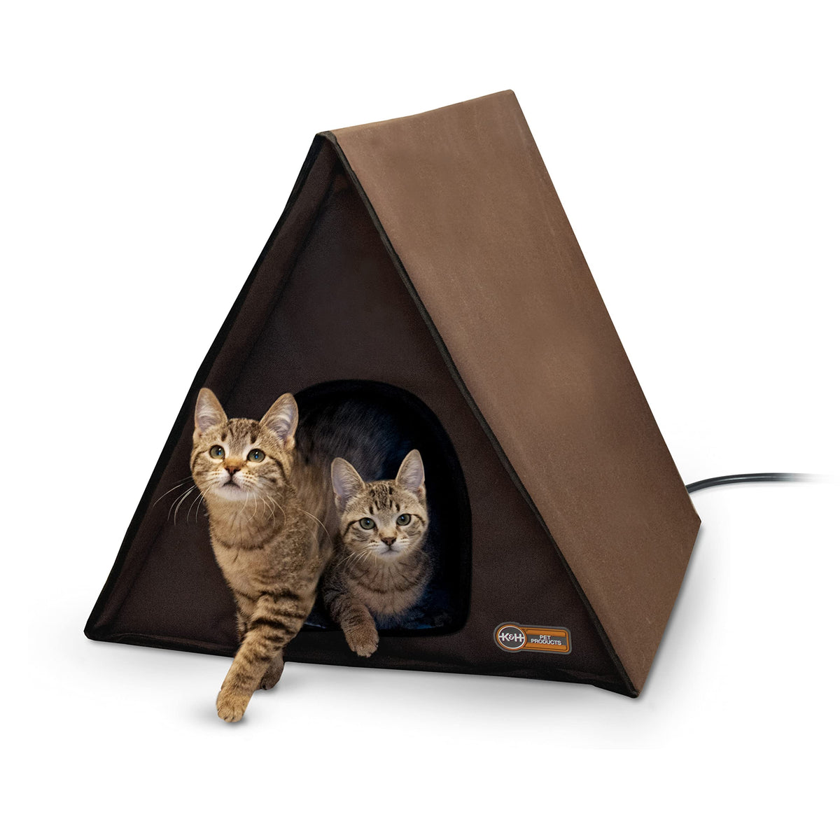 Heated Outdoor Cat House A38884