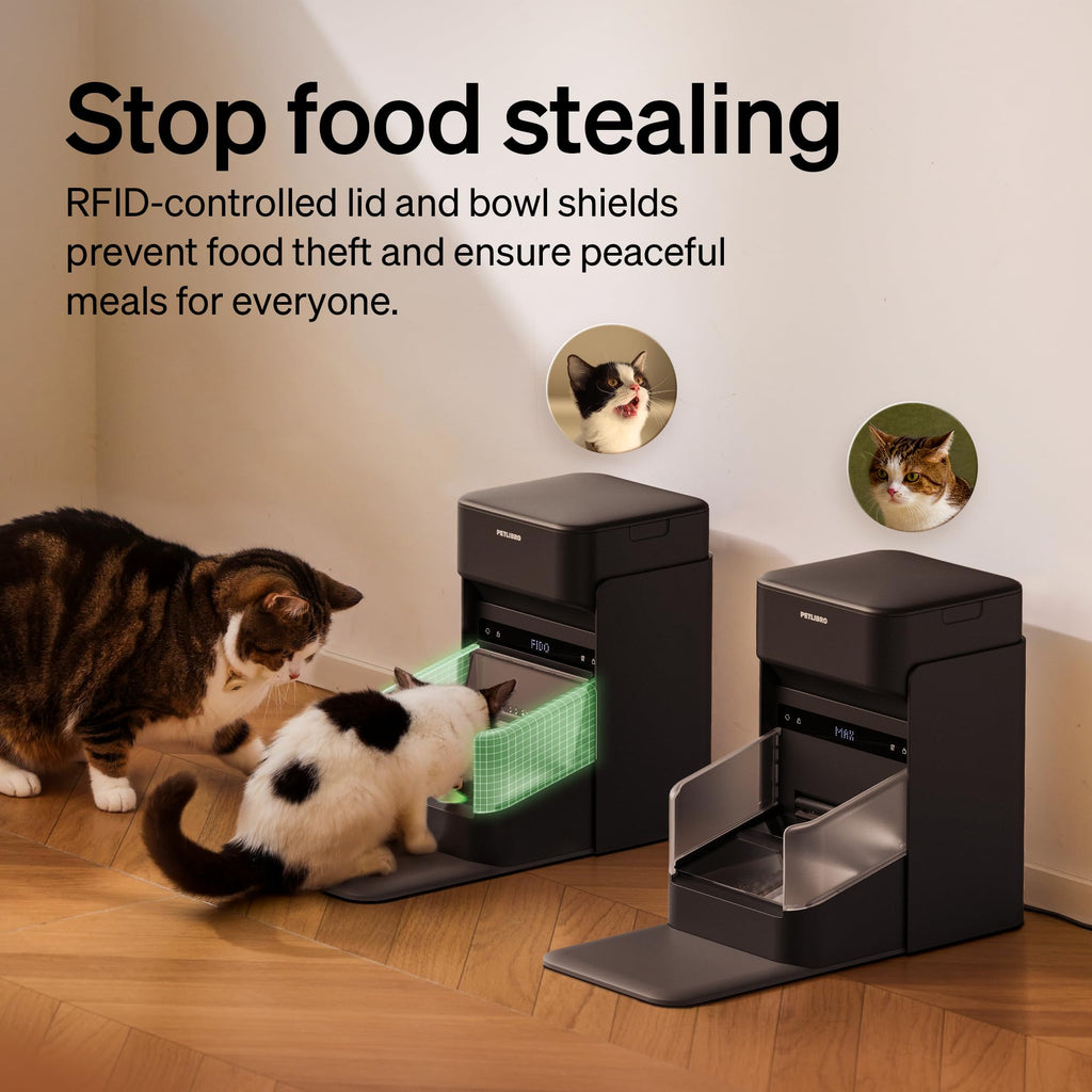 RFID Automatic Cat Feeders for 2 Cats G27138