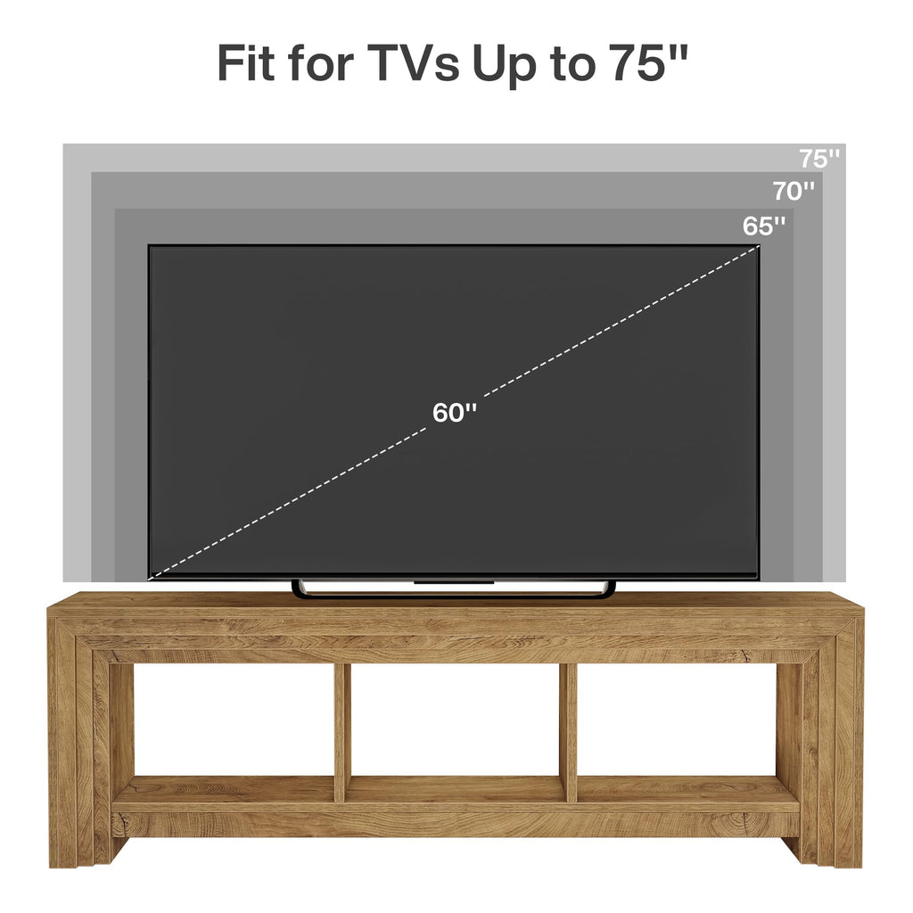 63" Wood TV Stand T144