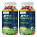 Organic Hemp Gummies Supplement 2 Packs F8860