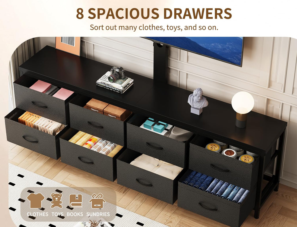 Dresser TV Stand with 8 Drawers O984908