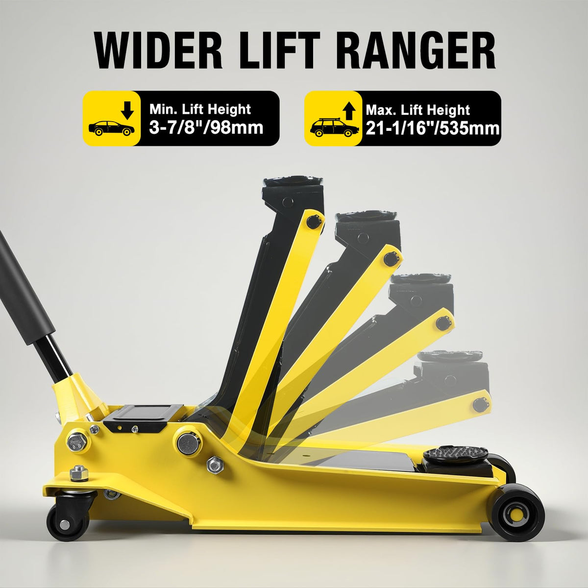 3.5 Ton Low Profile Hydraulic Floor Jack S52581