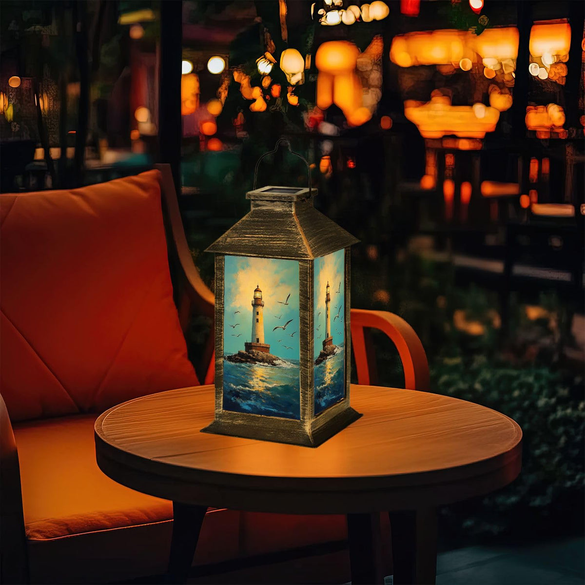 Waterproof Solar Powered Hanging Lantern S799809
