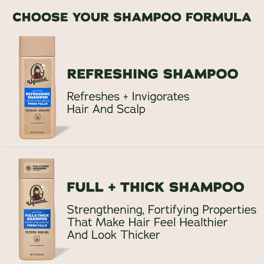 Natural Shampoo and Conditioner Set 11 fl oz 2-Pack T874