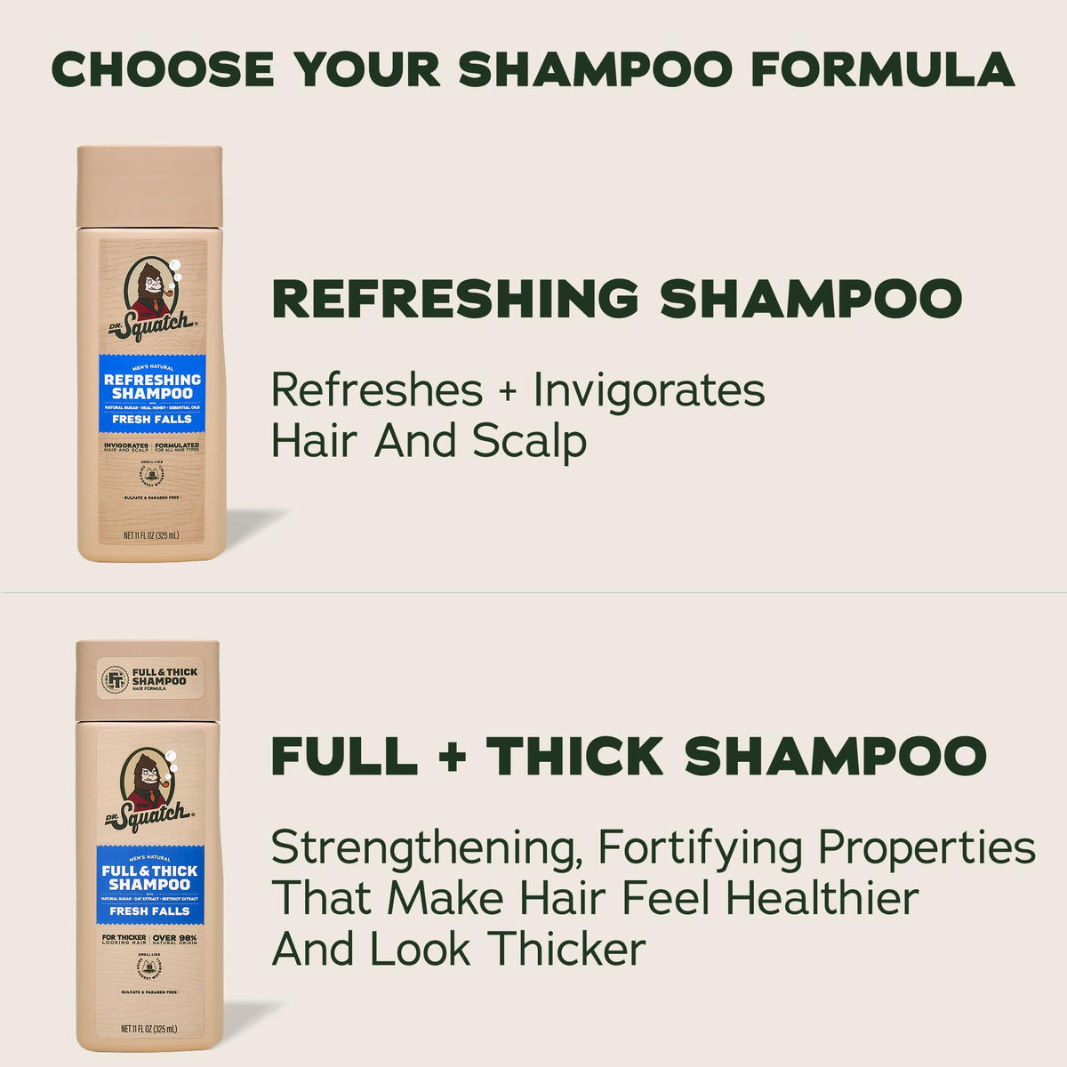 Natural Shampoo and Conditioner Set 11 fl oz 2-Pack T874
