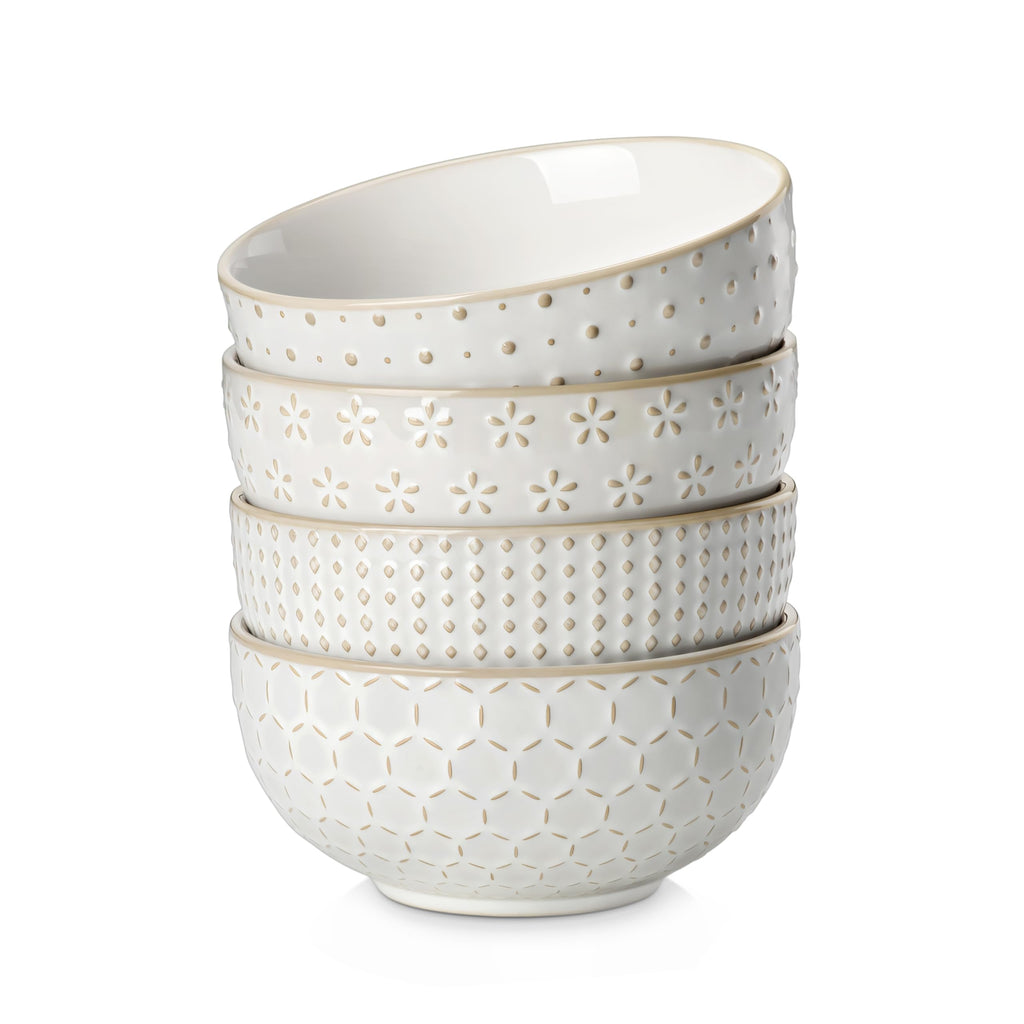 30 Ounce Ceramic Soup Bowls Set of 4 E6134