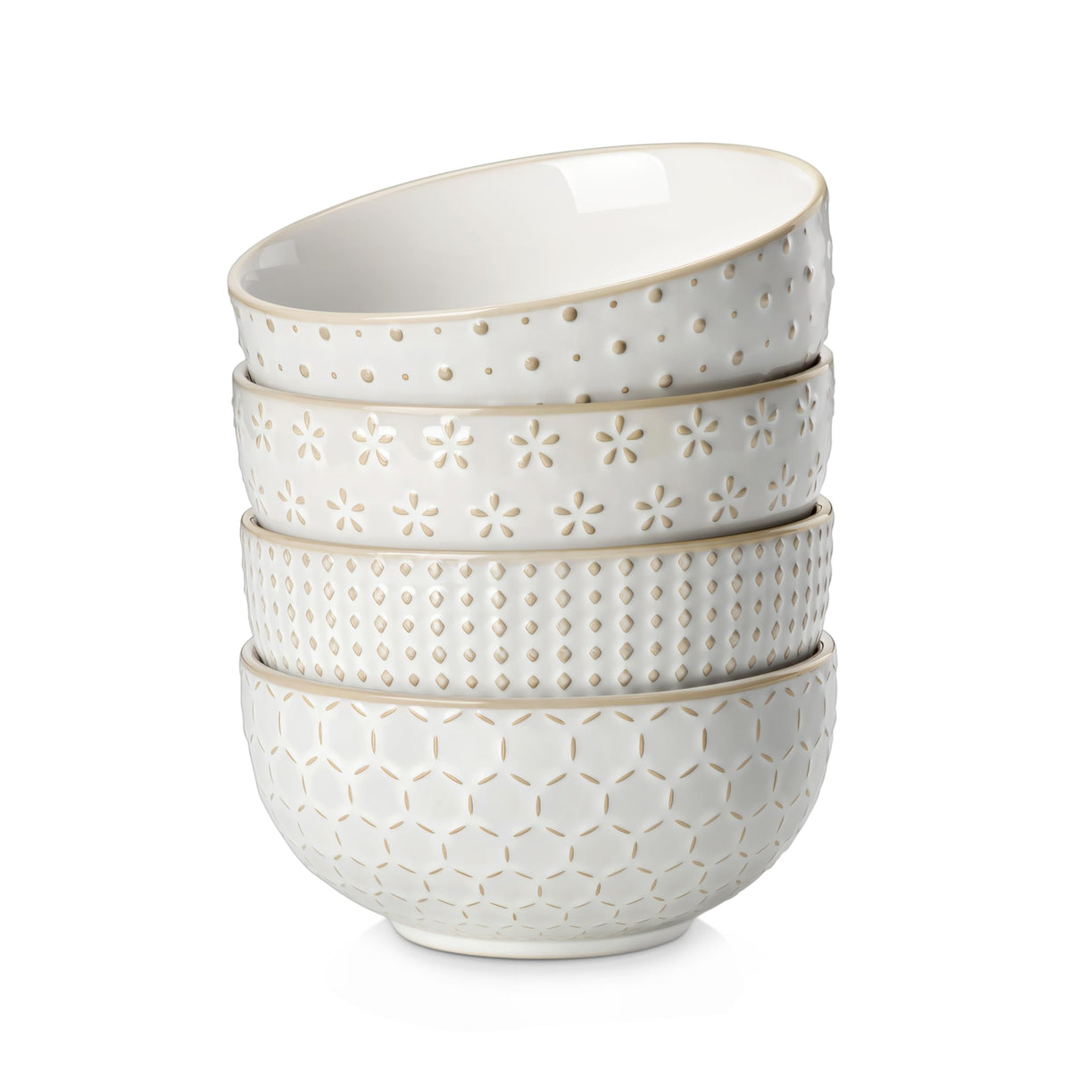 30 Ounce Ceramic Soup Bowls Set of 4 E6134