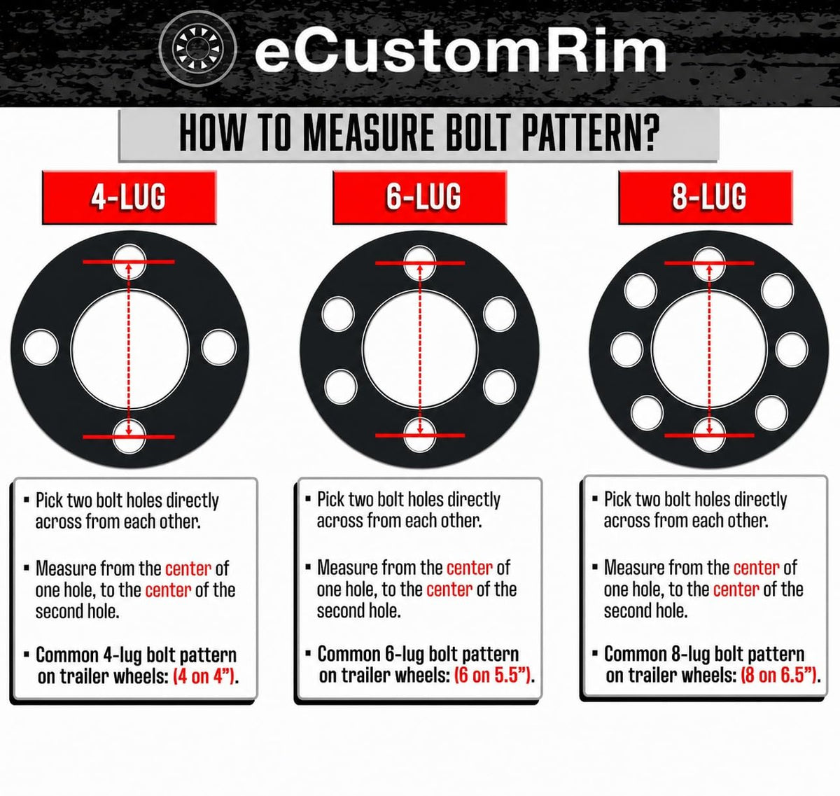 2-Pack Trailer Tire Rim Assembly 12 Inch 4 Lug T9987