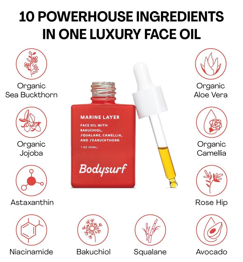 Bakuchiol Face Oil with Sea Buckthorn 3.4 fl oz O634447