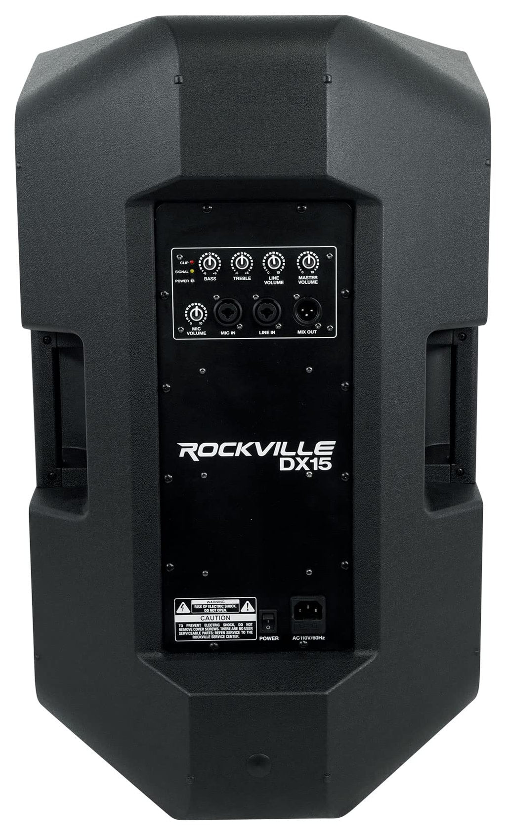 15" Active Powered Speaker with 2-Channel Mixer, 2-Pack Q20270