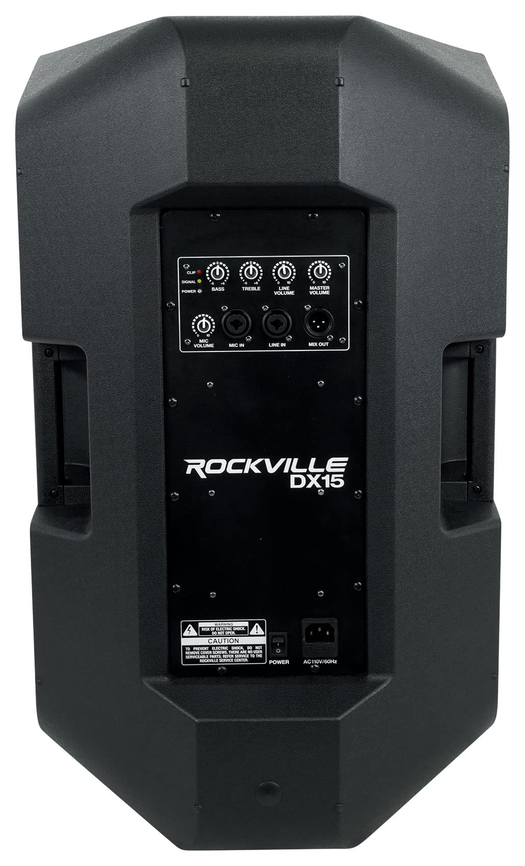 15" Active Powered Speaker with 2-Channel Mixer, 2-Pack Q20270
