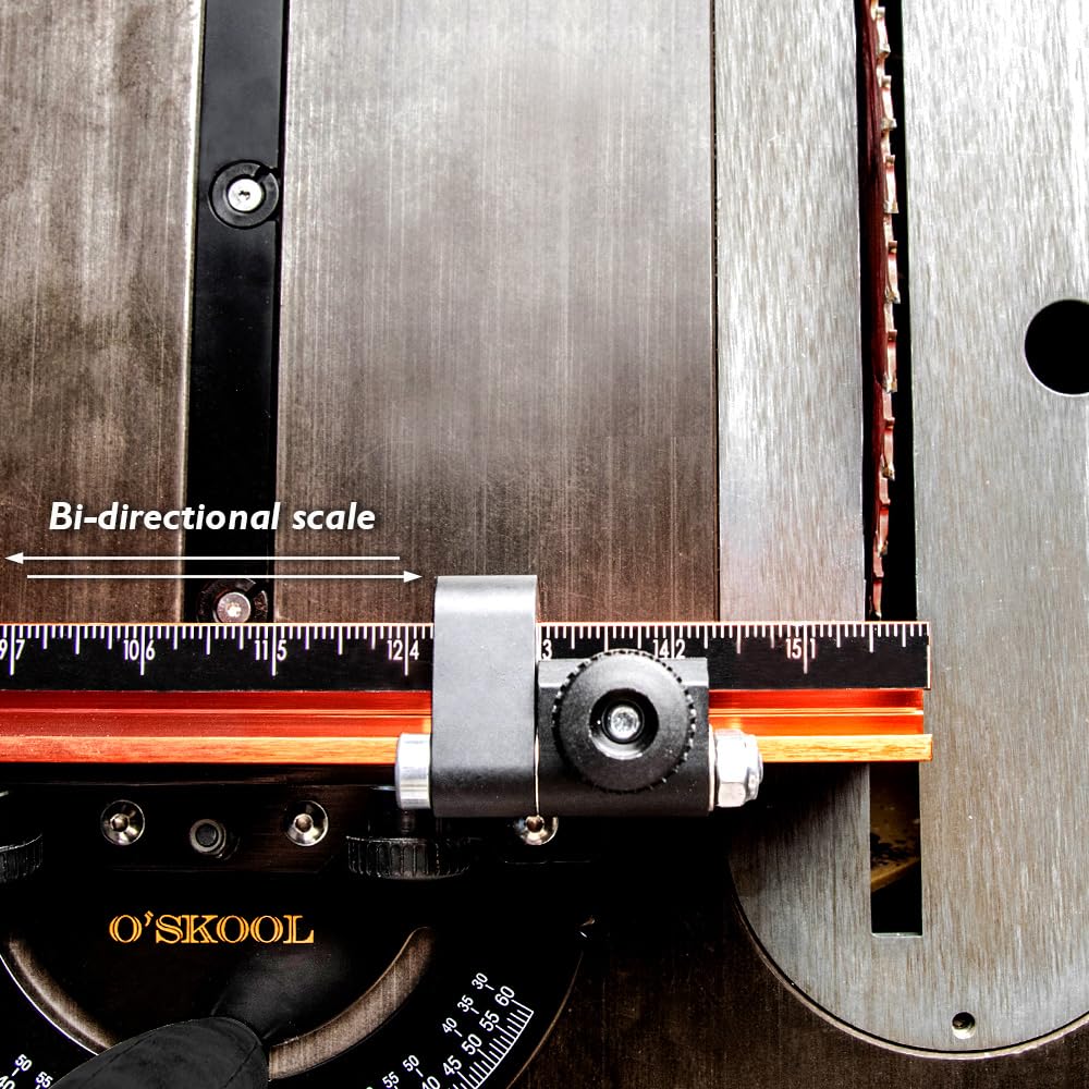 Table Saw Miter Gauge with Extension Fence Q9777