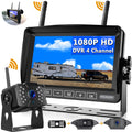 IP69 Waterproof HD 1080P Wireless Backup Camera System with 7" Monitor K775