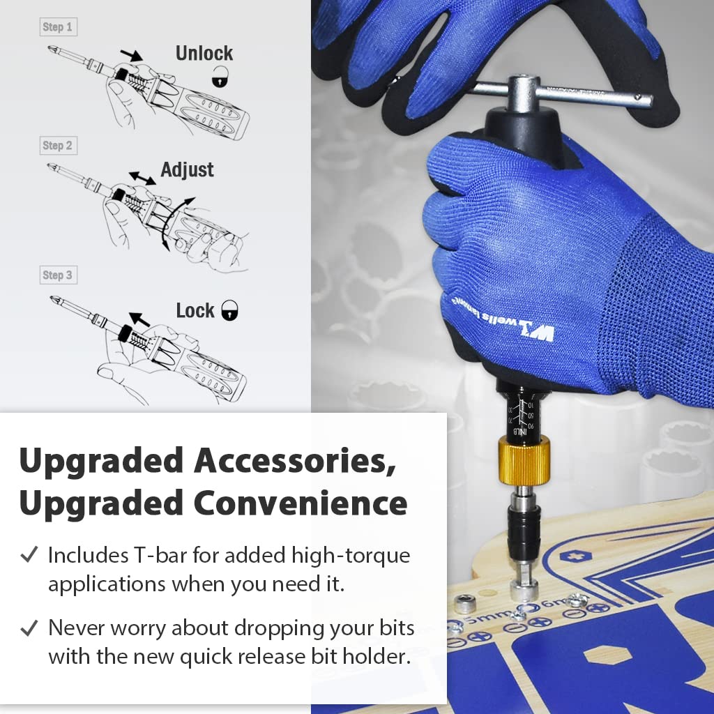 Certified Limiting Torque Screwdriver with T-Handle N329