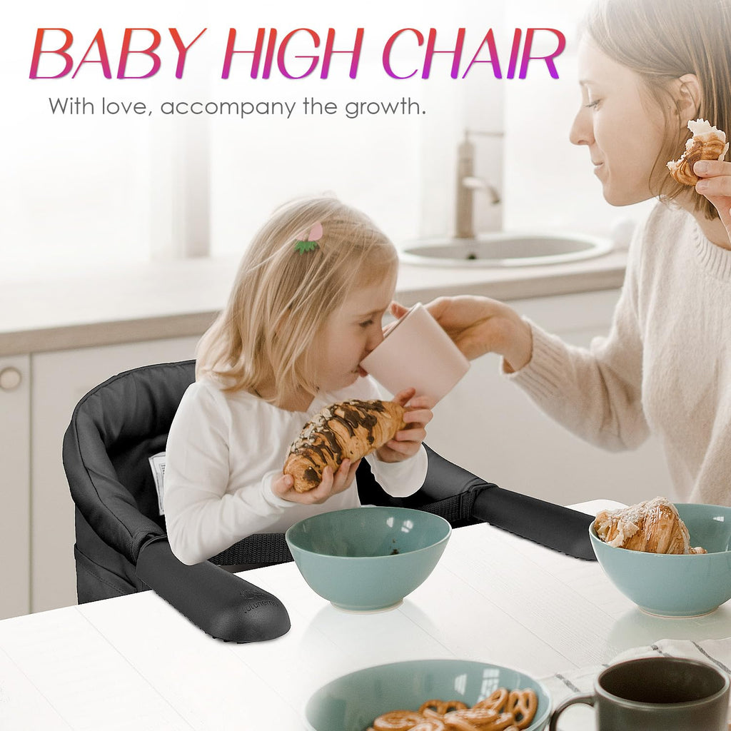 Portable Foldable High Chair with Storage Bag D79888
