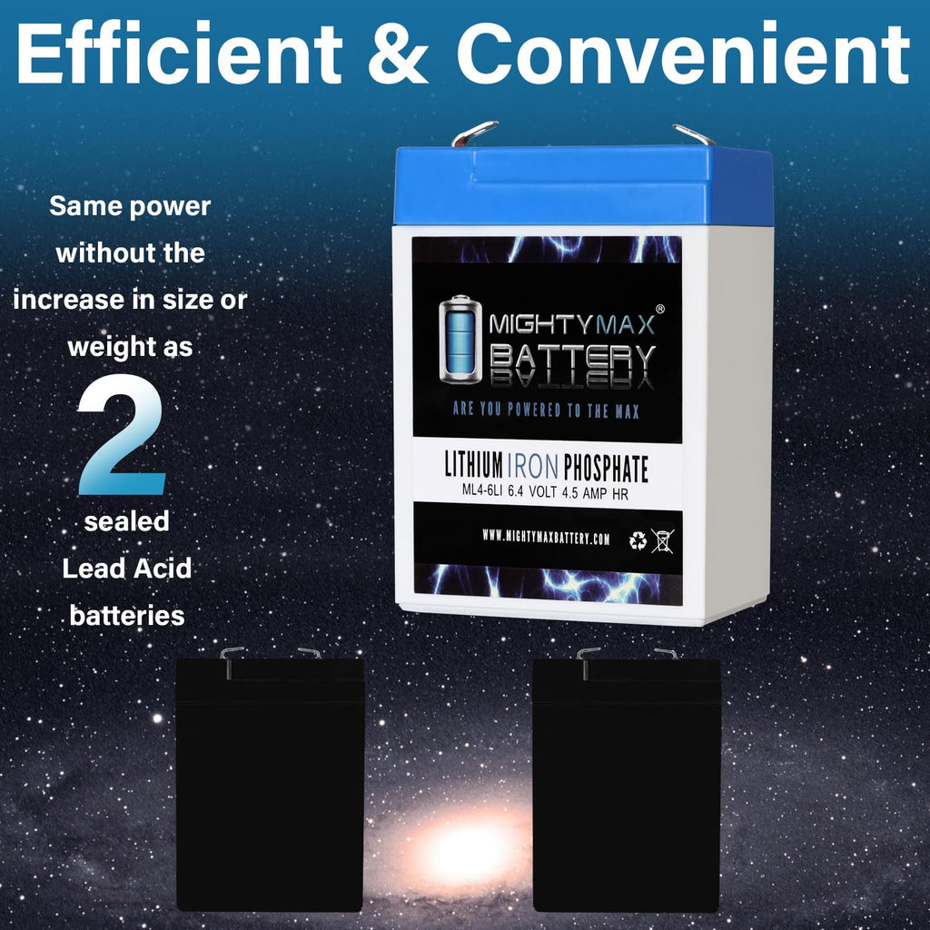 6V 4.5AH Lithium Replacement Battery X76377