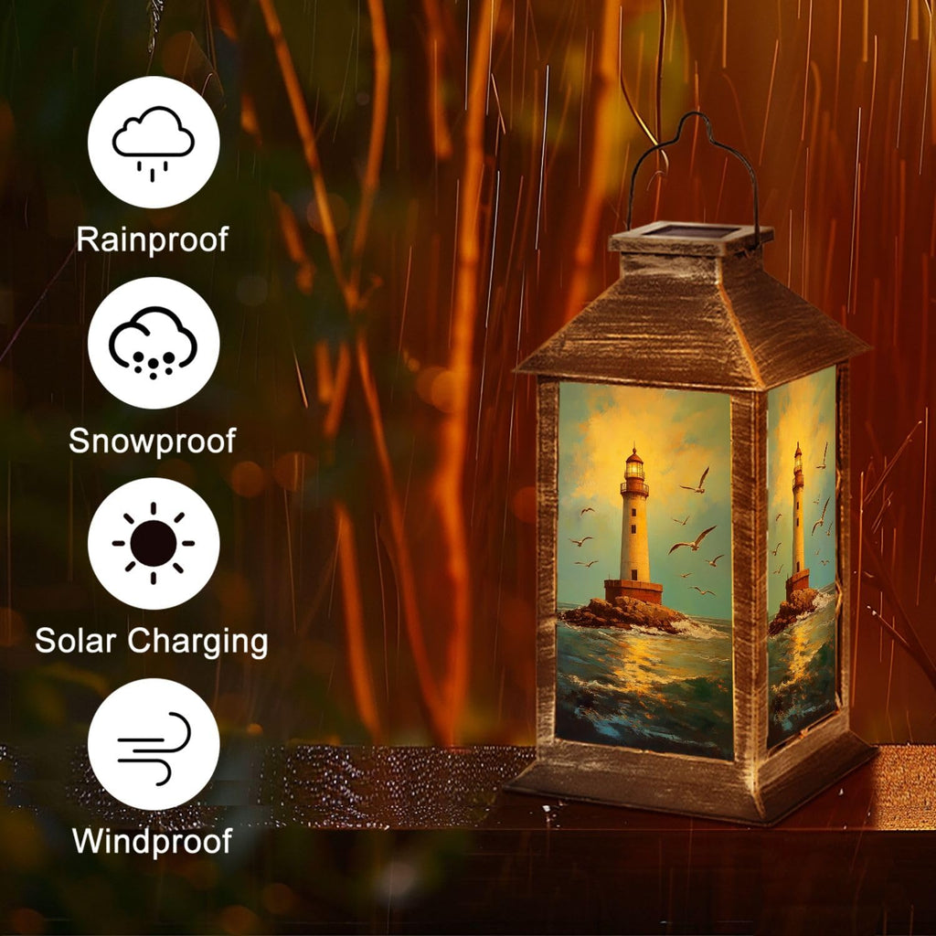 Waterproof Solar Powered Hanging Lantern S799809