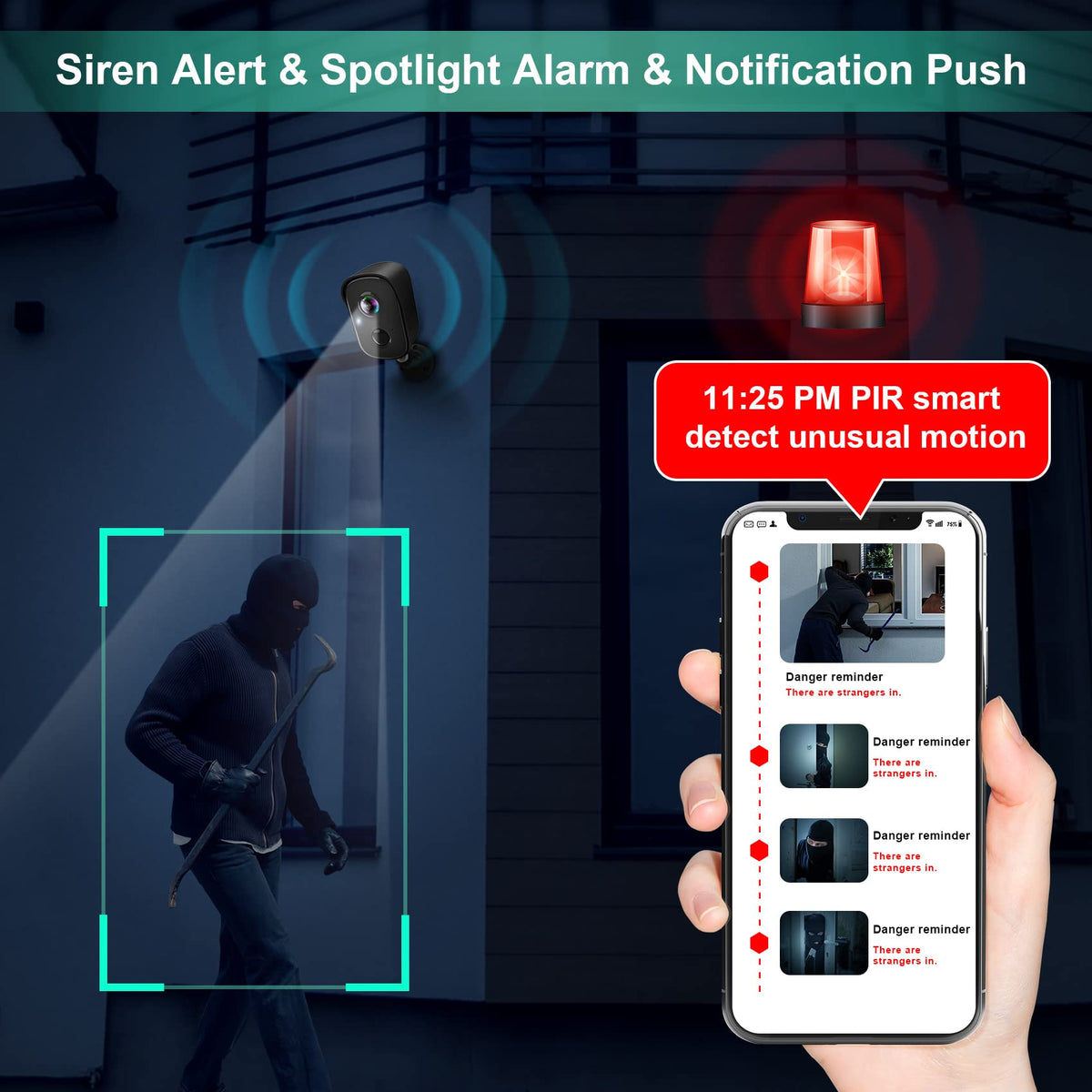 Wireless Outdoor Security Cameras Q75616