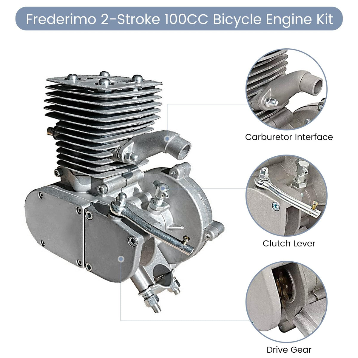 2 Stroke 100cc Bicycle Engine Kit L411312