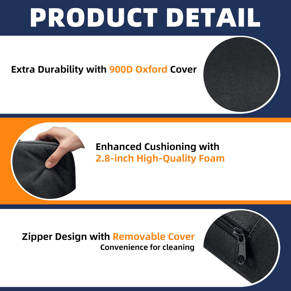 Extra Thick Stadium Seat Cushion L396777