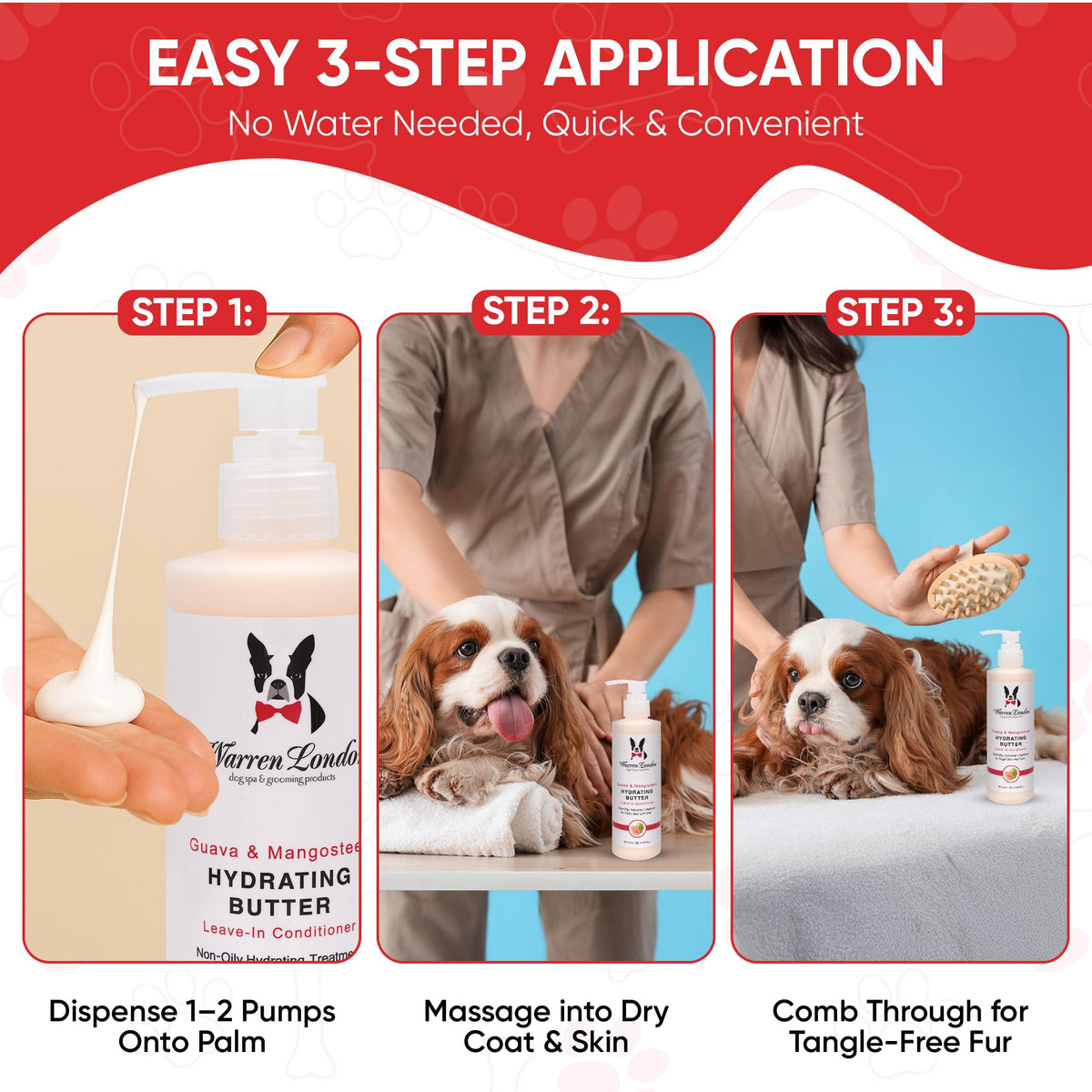 Hydrating Leave in Dog Conditioner 8oz N24209