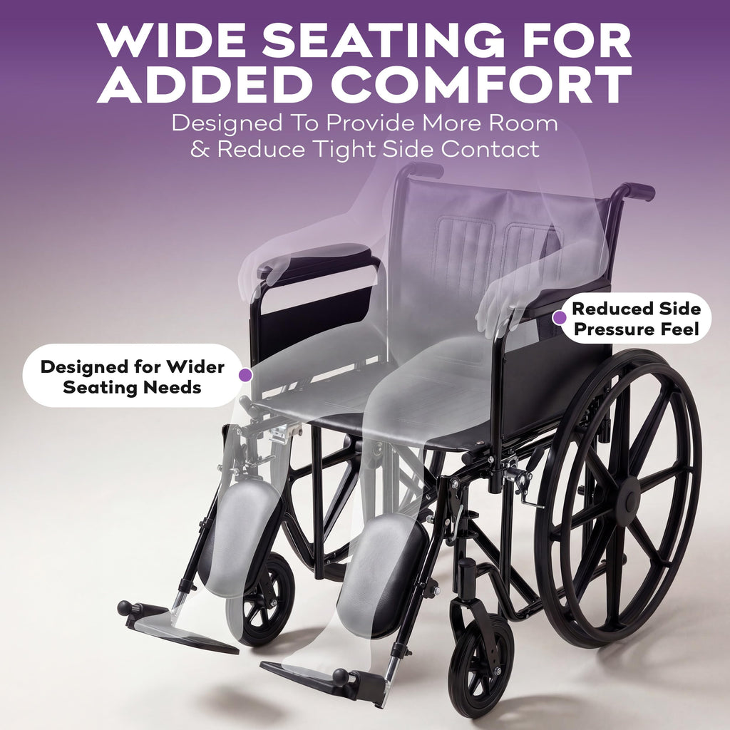 Heavy Duty Bariatric Wheelchair 700lb 28” Seat Width G875