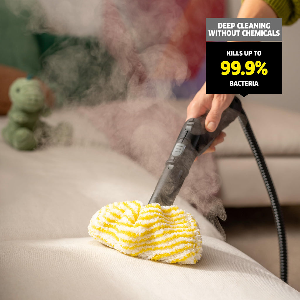 Steam Cleaner, 40 Sec Heat-up, Chemical-Free D131