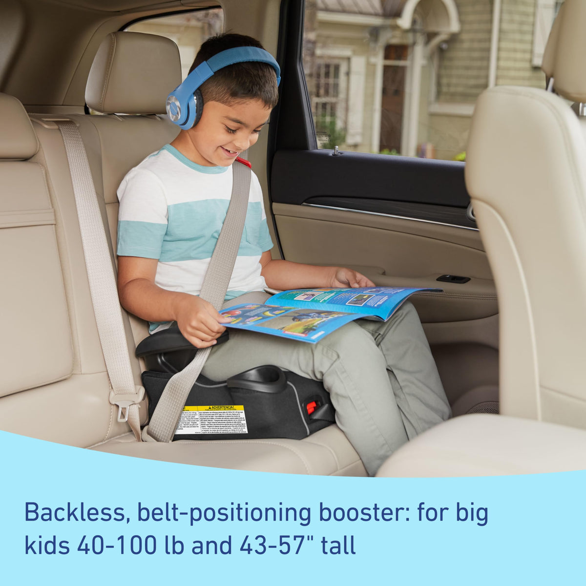Backless Booster Car Seat I646