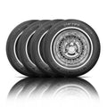 Set of 4 White Wall Radial Tire I8760