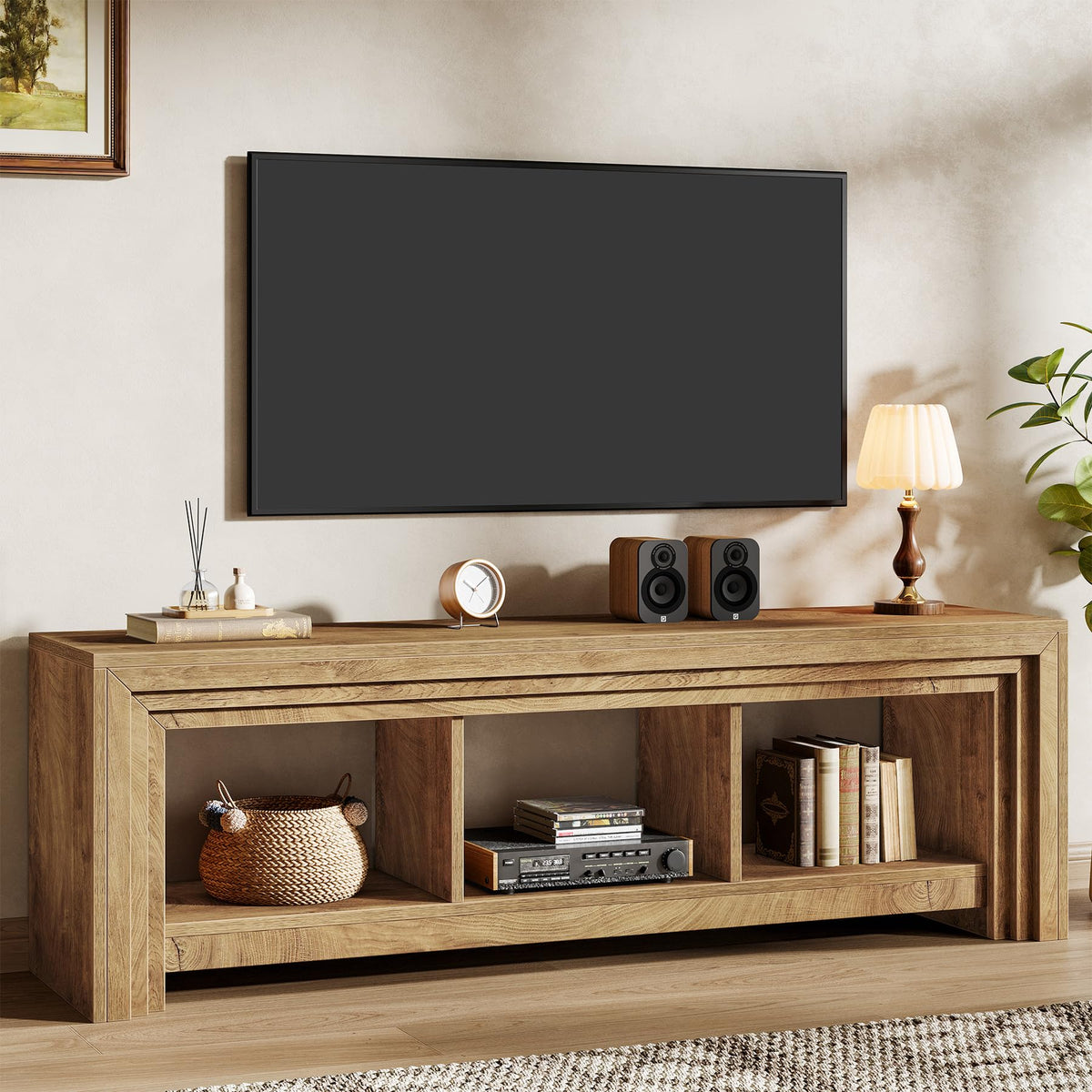 63" Wood TV Stand T144