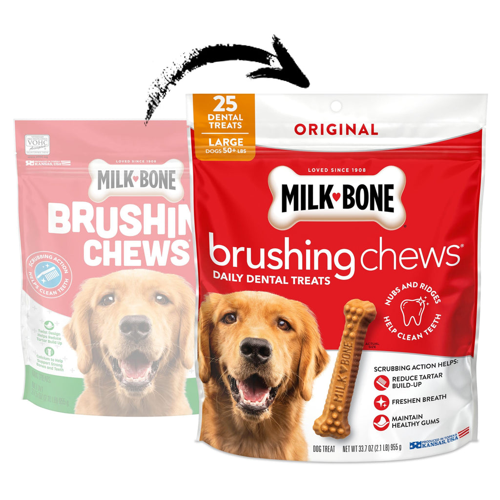Large Daily Dental Dog Chews 33.7 oz Bag Q745367