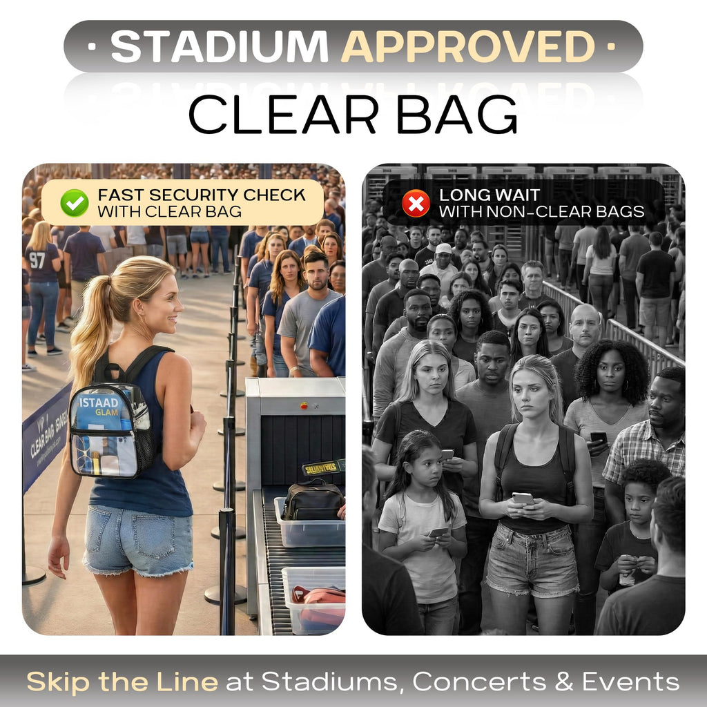 Clear Backpack 12x6x11 S923653