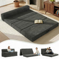 6 inch Tri-Folding Full Size Grey Mattress R627559