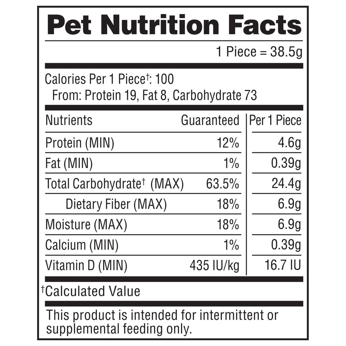 Large Daily Dental Dog Chews 33.7 oz Bag Q745367