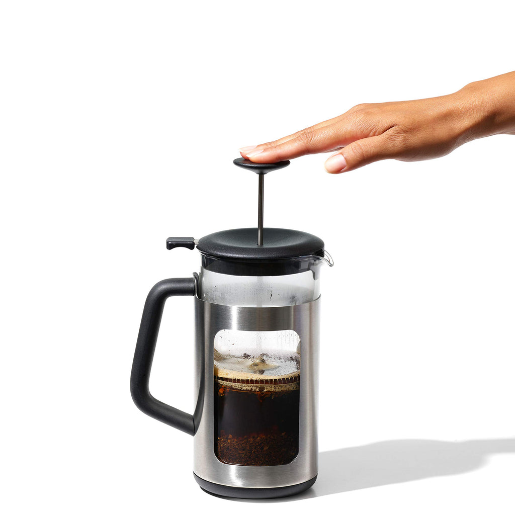 Stainless Steel French Press Coffee Maker 32oz J2263