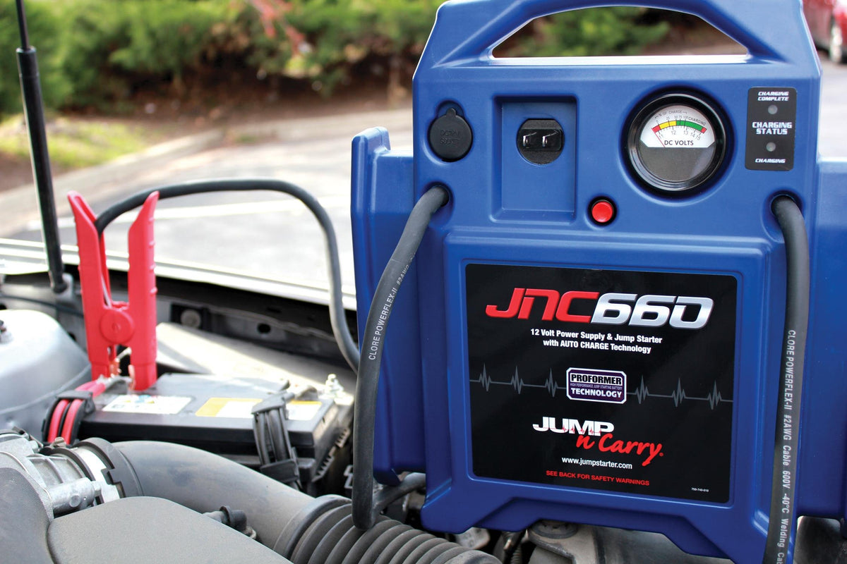 12 Volt Lithium Jump Starter and 1700 Peak Amp Jump Starter U6307