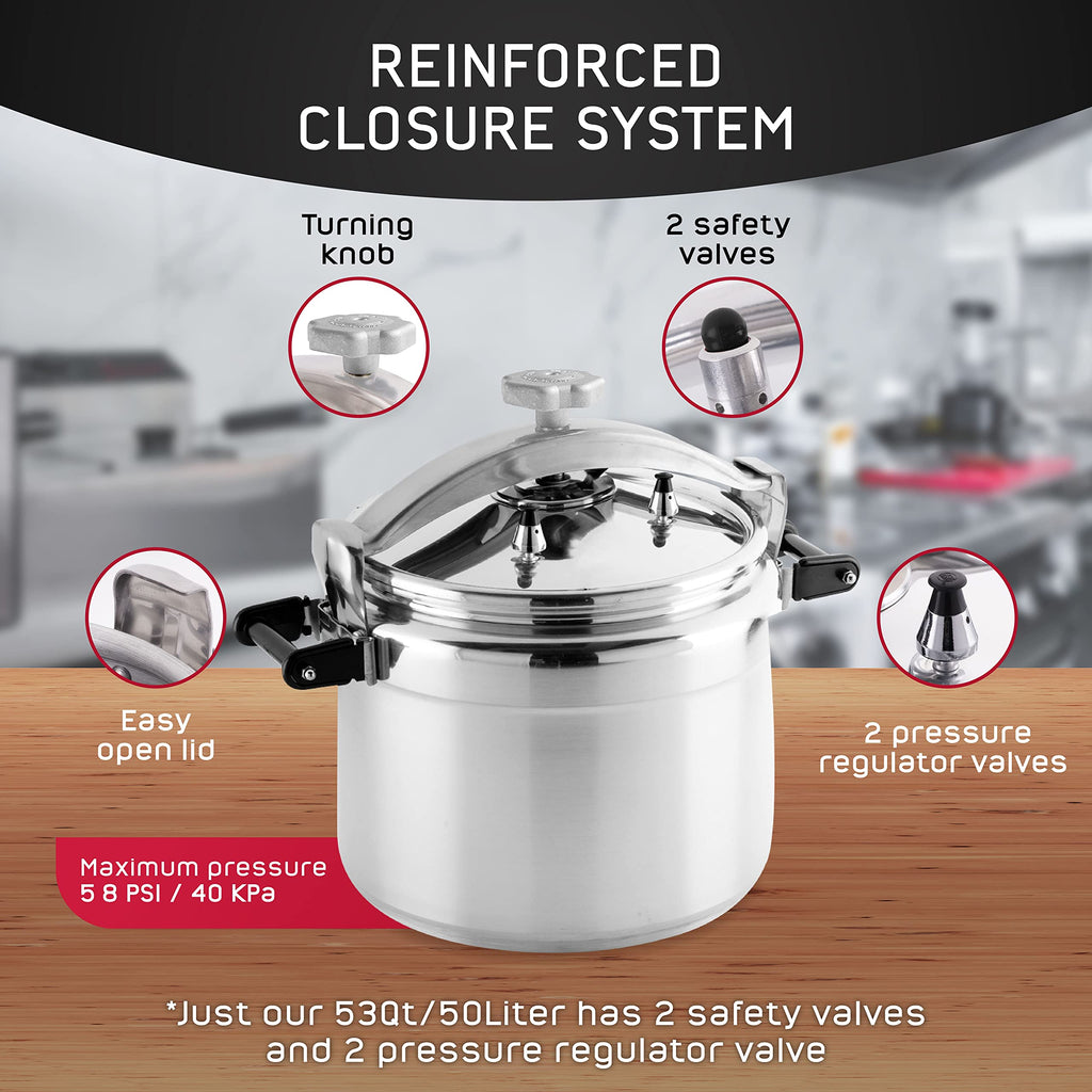 53-Quart Aluminum Pressure Cooker R938578