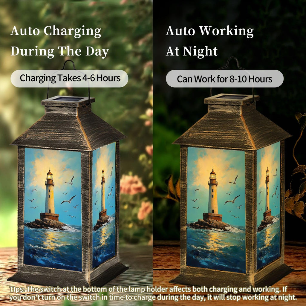 Waterproof Solar Powered Hanging Lantern S799809