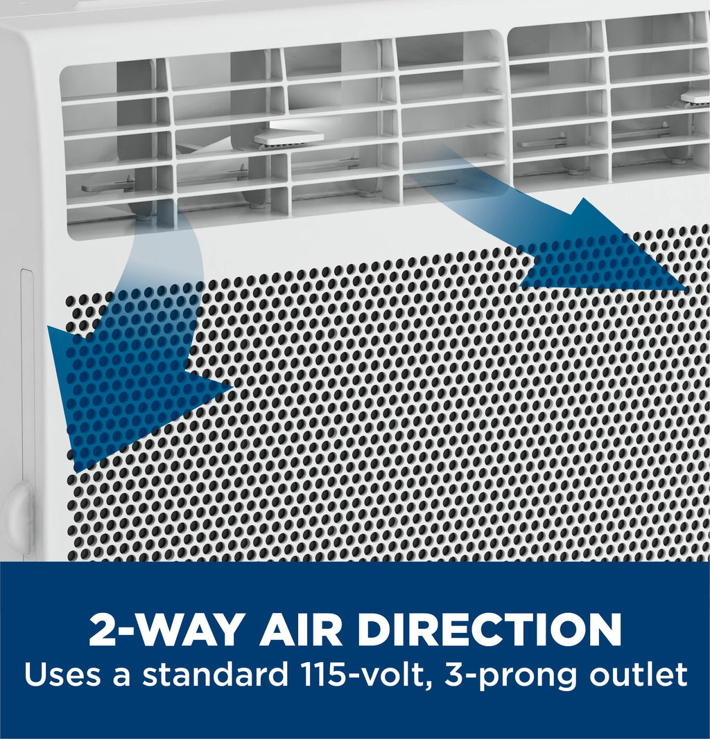 White 5,000 BTU Window Air Conditioner with Manual Controls V583
