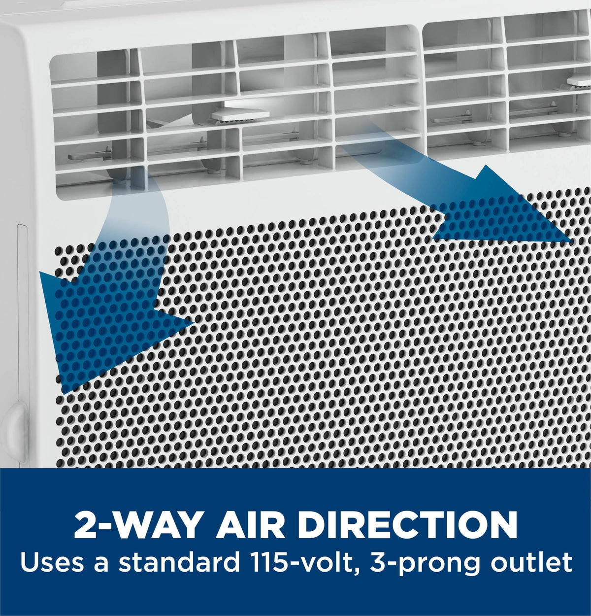 White 5,000 BTU Window Air Conditioner with Manual Controls V583