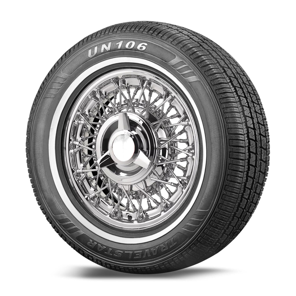 Set of 4 White Wall Radial Tire I8760