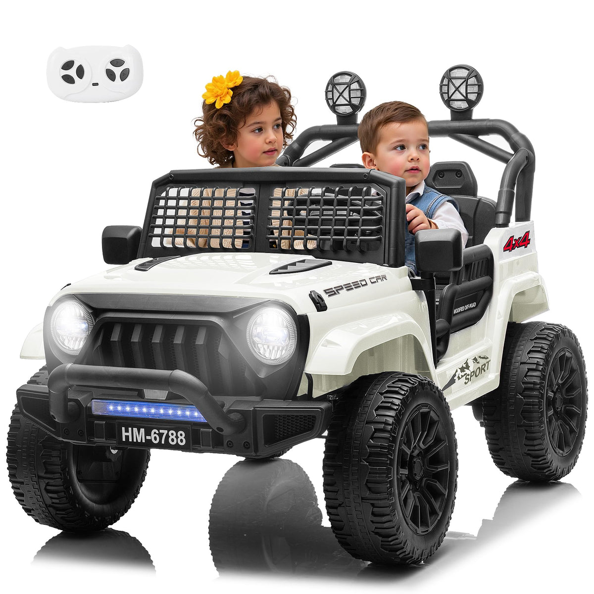 24V 2 Seater Ride on Car Y4322